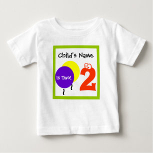 T-shirt Pour Bébé bébé est un 2, 2ème deuxième anniversaire, t-shirt
