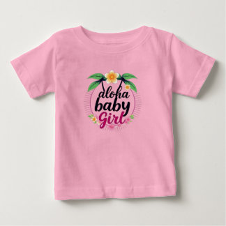 T-shirt Pour Bébé Bébé Fille Aloha Nouveaux Parents