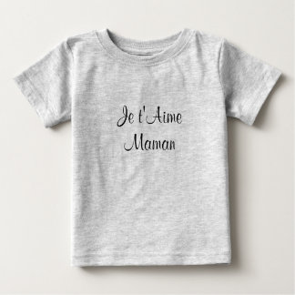 T-shirt Pour Bébé Bébé français mignon