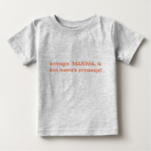 T-shirt Pour Bébé bébé-fumier de coton organique Maxima