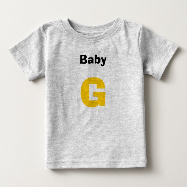T-SHIRT POUR BÉBÉ BÉBÉ G (Devant)