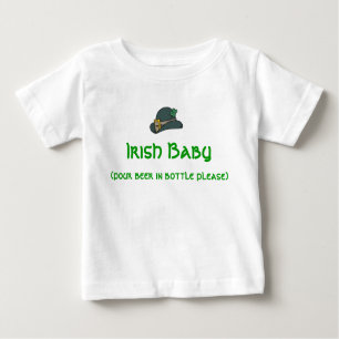 T-shirt Pour Bébé Bébé irlandais