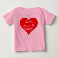 Bébé J'aime maman & papa Romper