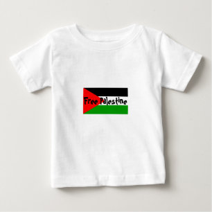 T-shirt Pour Bébé Bébé libre de la Palestine à la pièce en t