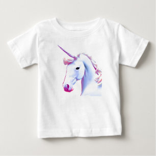 T-shirt Pour Bébé Bébé Licorne Fille Mignonne