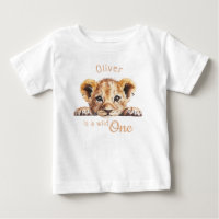 Bébé Lion Mignon Sauvage Personnalisé