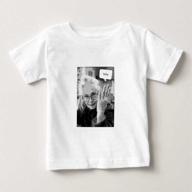 T-shirt Pour Bébé Bébé Malka Shalom (Devant)