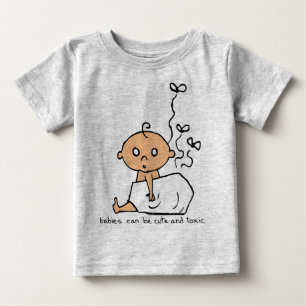 T-shirt Pour Bébé Bébé mignon et toxique