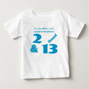 T-shirt Pour Bébé Bébé mignon Né en 2013 ou toute année