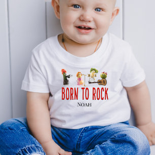 T-shirt Pour Bébé Bébé mignon Nouveau-né Vêtements Cool Bébé Rocks