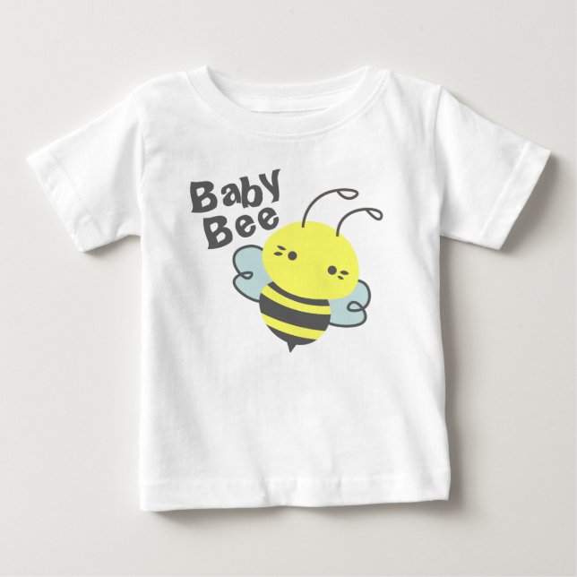 T-shirt Pour Bébé Bébé mignonne Bumble Bee (Devant)