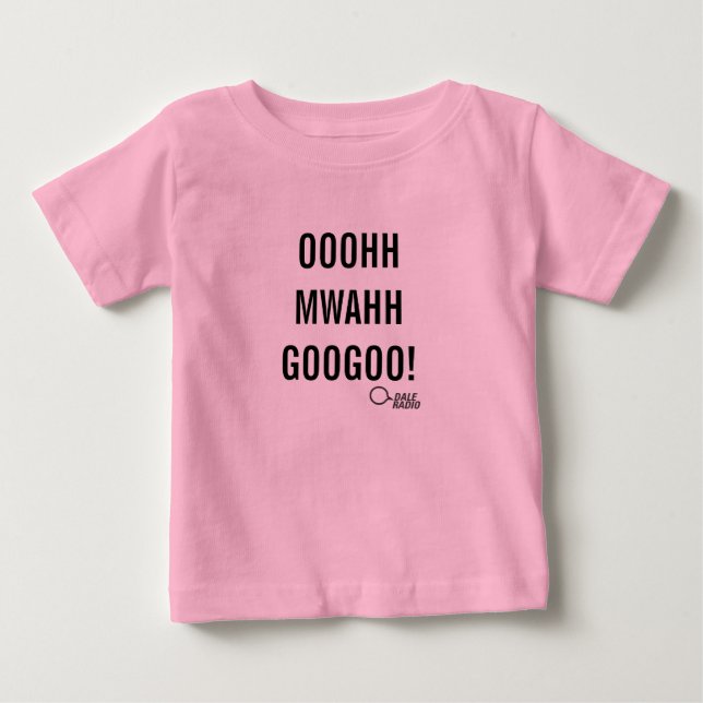 T-shirt Pour Bébé Bébé Oh Mon Bonté (Devant)