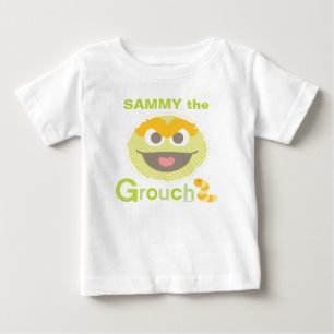T-shirt Pour Bébé Bébé Oscar Grouchy   Ajoutez votre nom