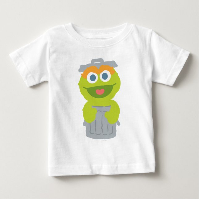 T-shirt Pour Bébé Bébé Oscar le Crouton (Devant)