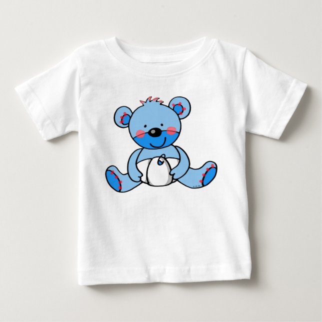 T-shirt Pour Bébé Bébé (ours de nounours) (Devant)