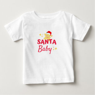 T-shirt Pour Bébé bébé père Noël