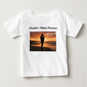 T-shirt Pour Bébé Bébé : principal partenaire de papa