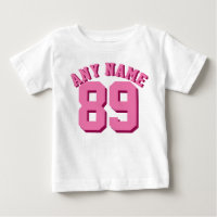 Bébé rose et blanc | Sports Jersey