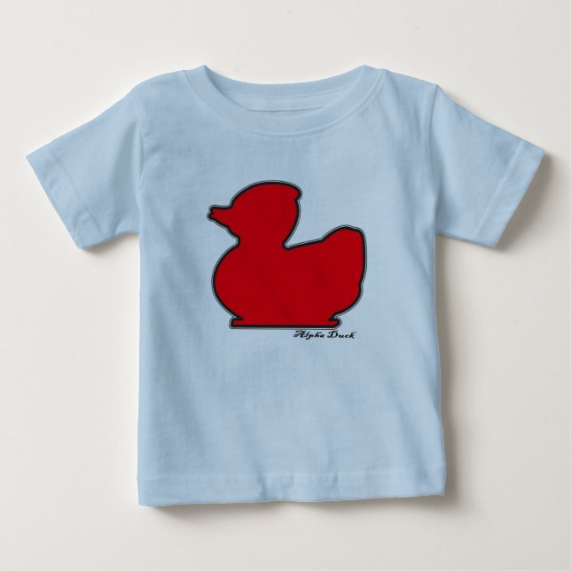 T-shirt Pour Bébé Bébé rouge T (Devant)