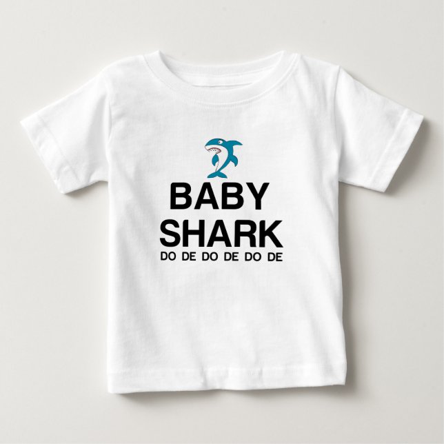 T-SHIRT POUR BÉBÉ BÉBÉ SHARK (Devant)