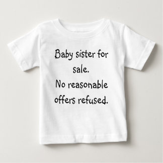 T-shirt Pour Bébé Bébé soeur à vendre.Aucune offre raisonnable refus