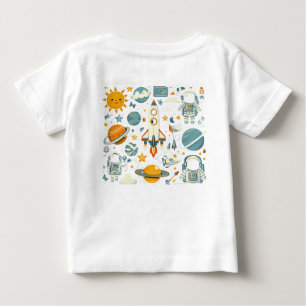 T-shirt Pour Bébé Bébé Superhero