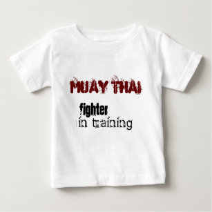 T-shirt Pour Bébé Bébé thaïlandais de Muay - combattant dans la