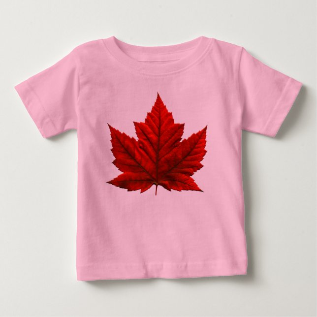 T-shirt Pour Bébé Bébé Tootoo Canada Body Bébé Combinaisons Drapeau  (Devant)