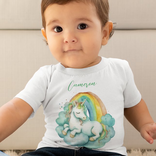 T-shirt Pour Bébé Bébé Unicorn (Créateur téléchargé)