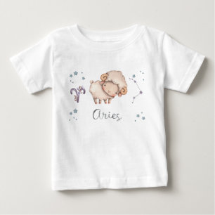 T-shirt Pour Bébé Bébé zodiaque Bélier BodySuit et T-Shirt