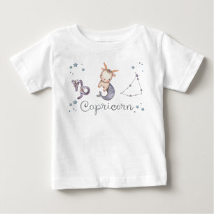T-shirt Pour Bébé Bébé Zodiaque Capricorne BodySuit et T-Shirt