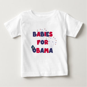 T-shirt Pour Bébé Bébés Pour Obama