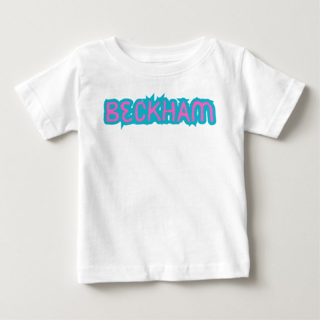 T-shirt Pour Bébé Beckham Toddler Shirt (Devant)