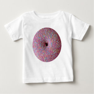T-shirt Pour Bébé beignets roses avec arroses