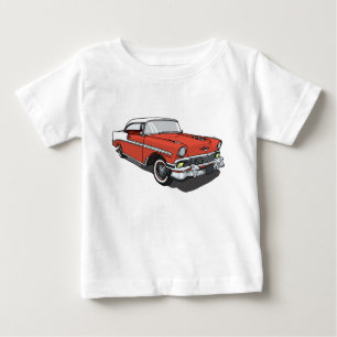 T-shirt Pour Bébé Bel Air de Chevrolet - rouge