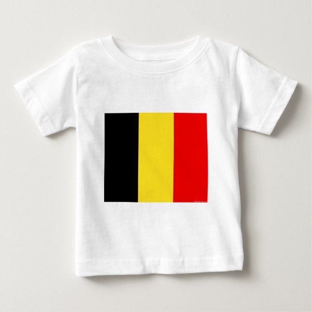 T-shirt Pour Bébé Belgique (Devant)