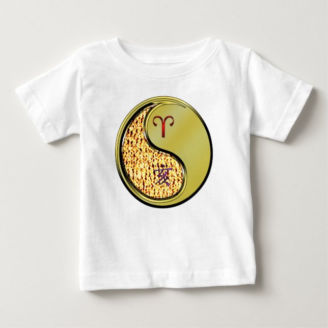 T-shirt Pour Bébé Bélier & Métal Sanglier (Devant)