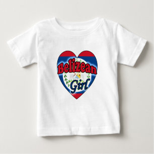 T-shirt Pour Bébé Belizean Girl
