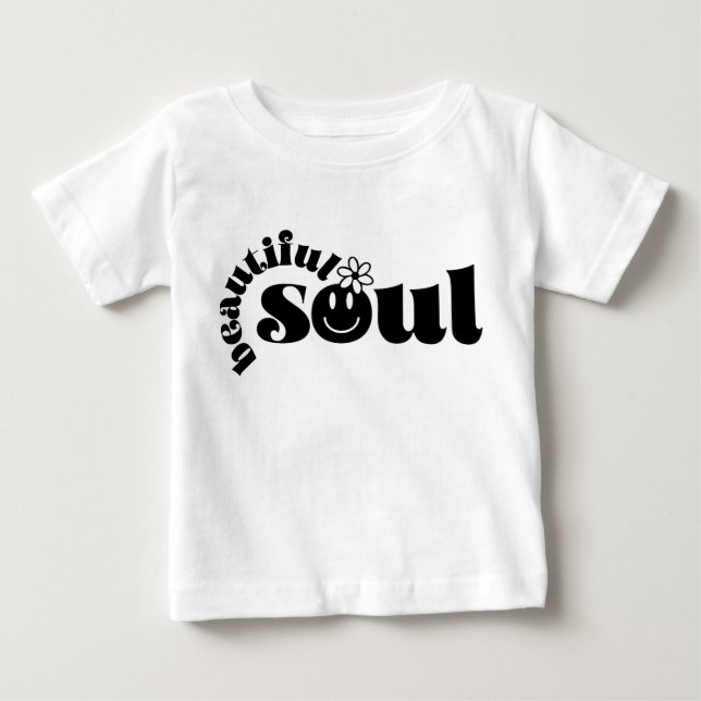 T-shirt Pour Bébé Belle Âme (Devant)