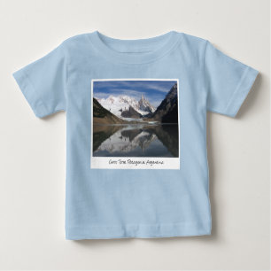 T-shirt Pour Bébé Belle Cerro Torre, Patagonie, Vue sur la montagne