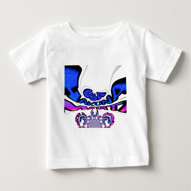 T-shirt Pour Bébé Belle Extraordinaire USA Fun Text Art Motif Design (Devant)