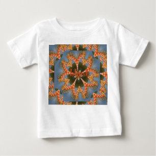 T-shirt Pour Bébé Belle Giraffe colorée extraordinaire africaine vie