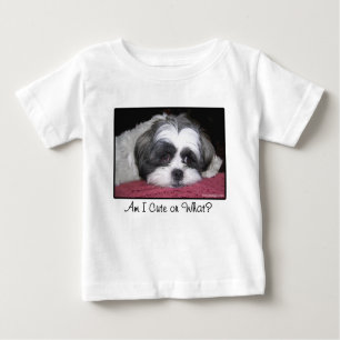T-shirt Pour Bébé Belle le chien de Shih Tzu