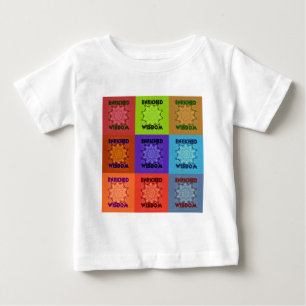 T-shirt Pour Bébé Belle Pop Art Extraordinaire belle Impression : En