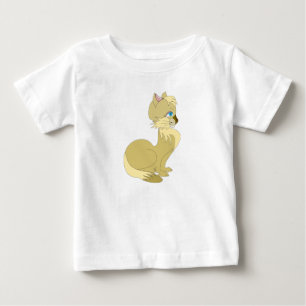 T-shirt Pour Bébé Belle T-shirt bébé chatte