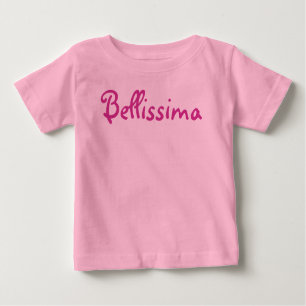 T-shirt Pour Bébé Bellissima