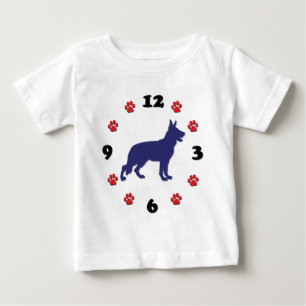 T-shirt Pour Bébé Berger allemand