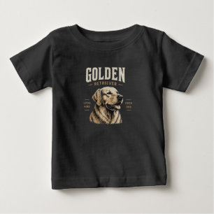 T-shirt Pour Bébé Berger Allemand Intelligent Chien Fidèle