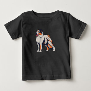 T-shirt Pour Bébé Berger Australien