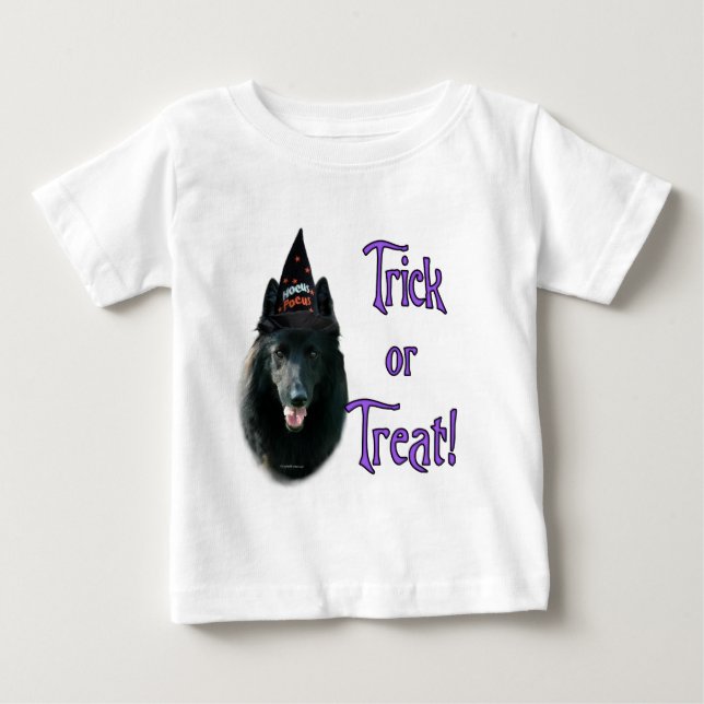 T-shirt Pour Bébé Berger belge Trick (Devant)